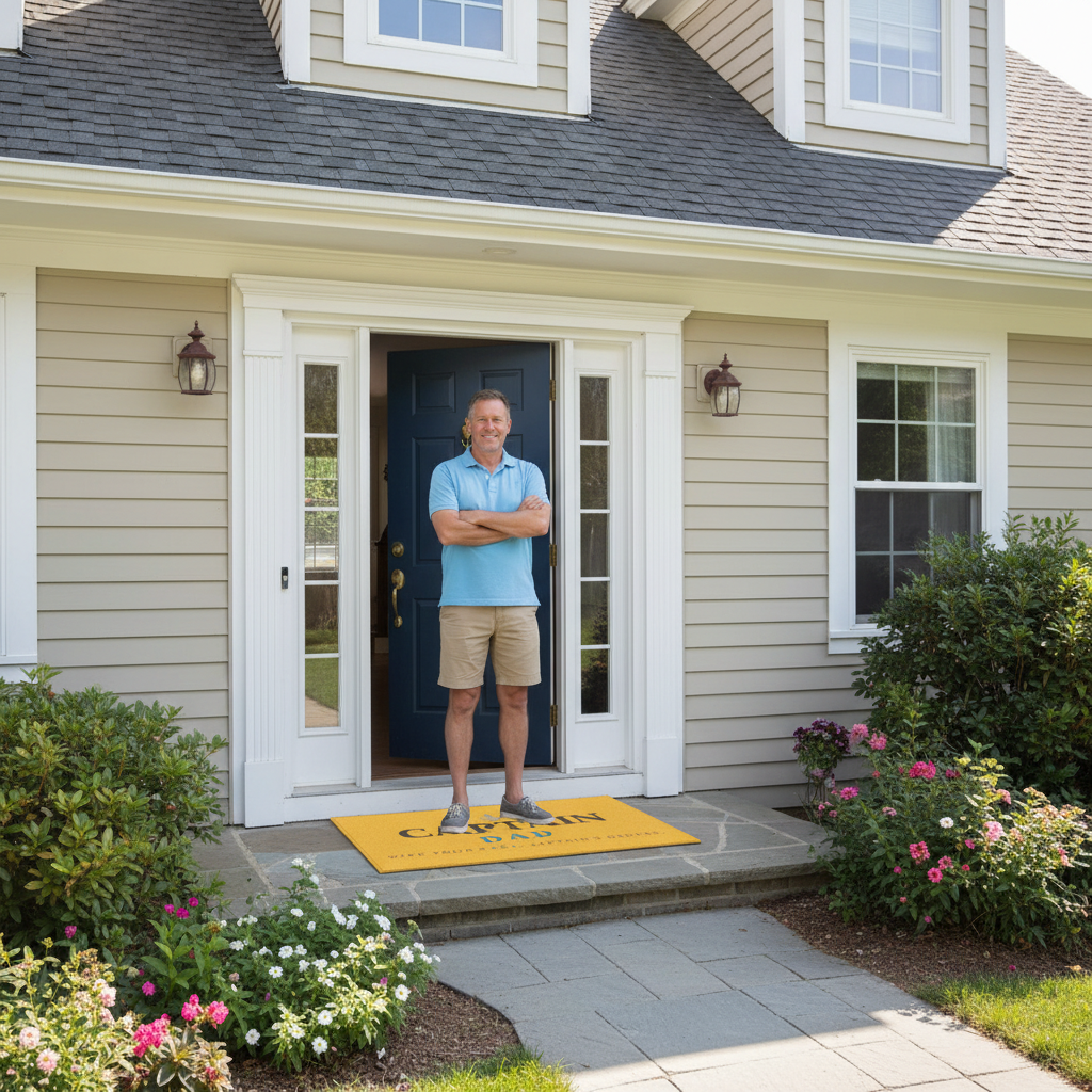 Captain Dad Doormat