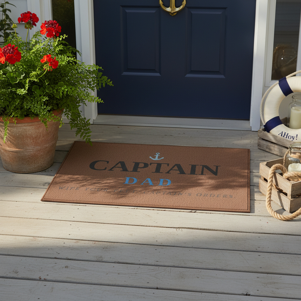 Captain Dad Doormat