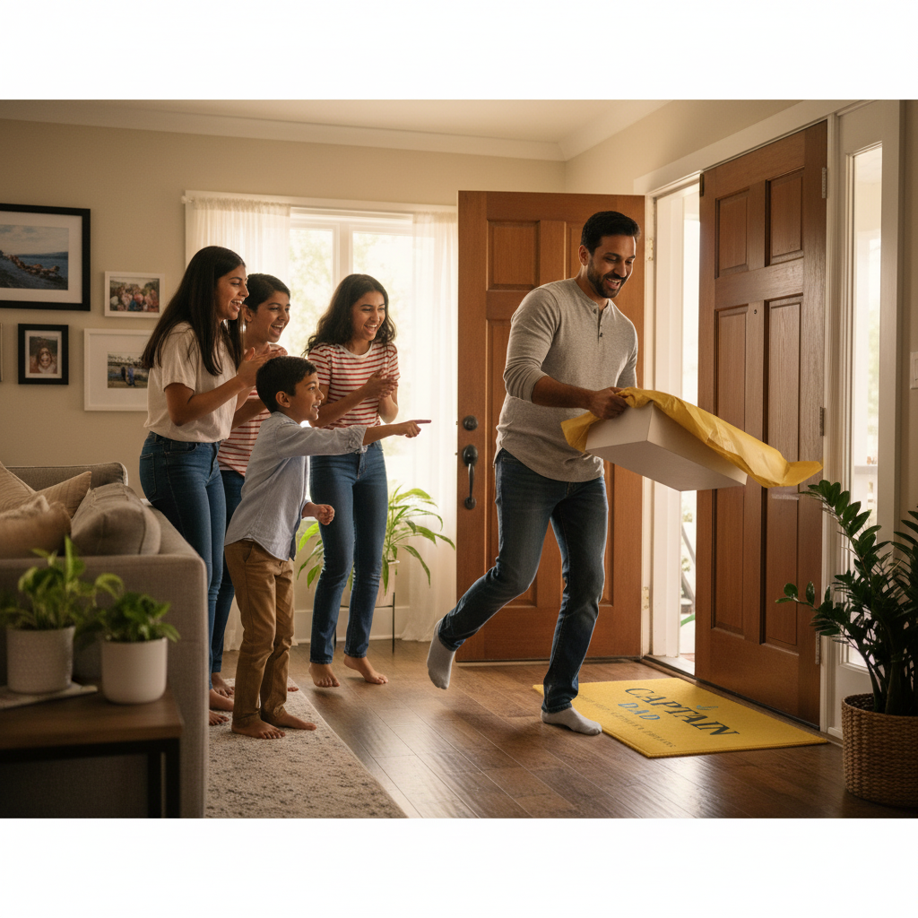 Captain Dad Doormat