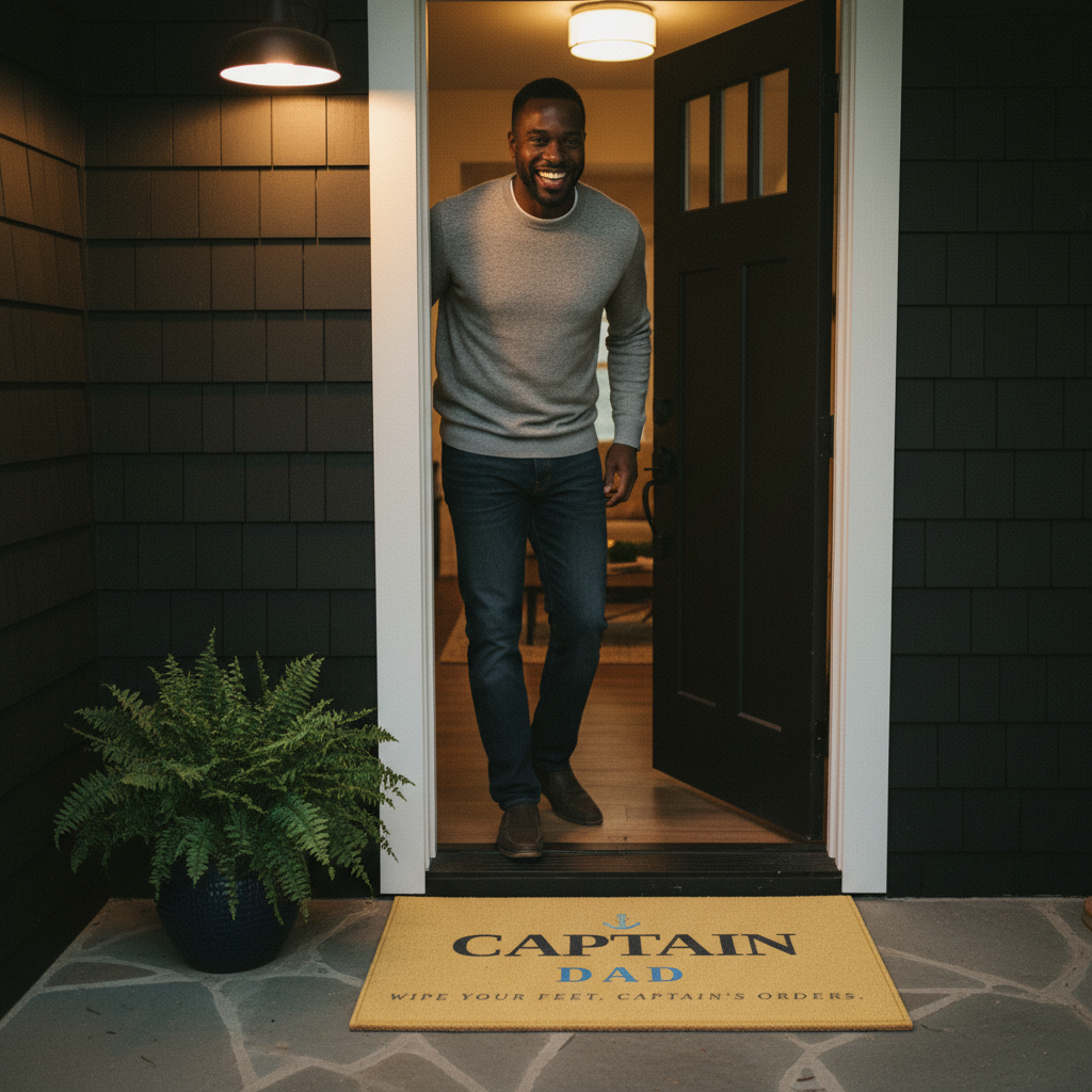 Captain Dad Doormat