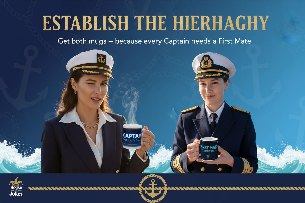 Captain & First Mate Mug Banner