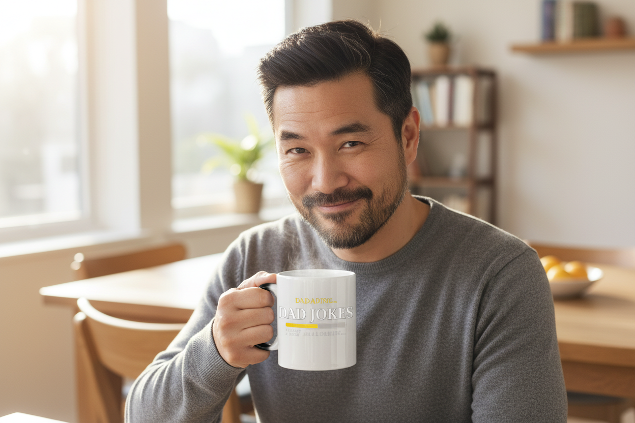 Dad Jokes Loading Magic Mug