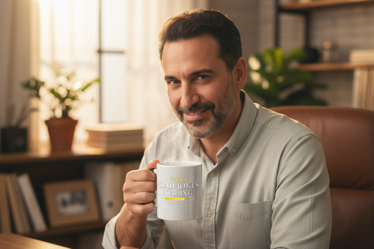 Dad Jokes Loading Magic Mug