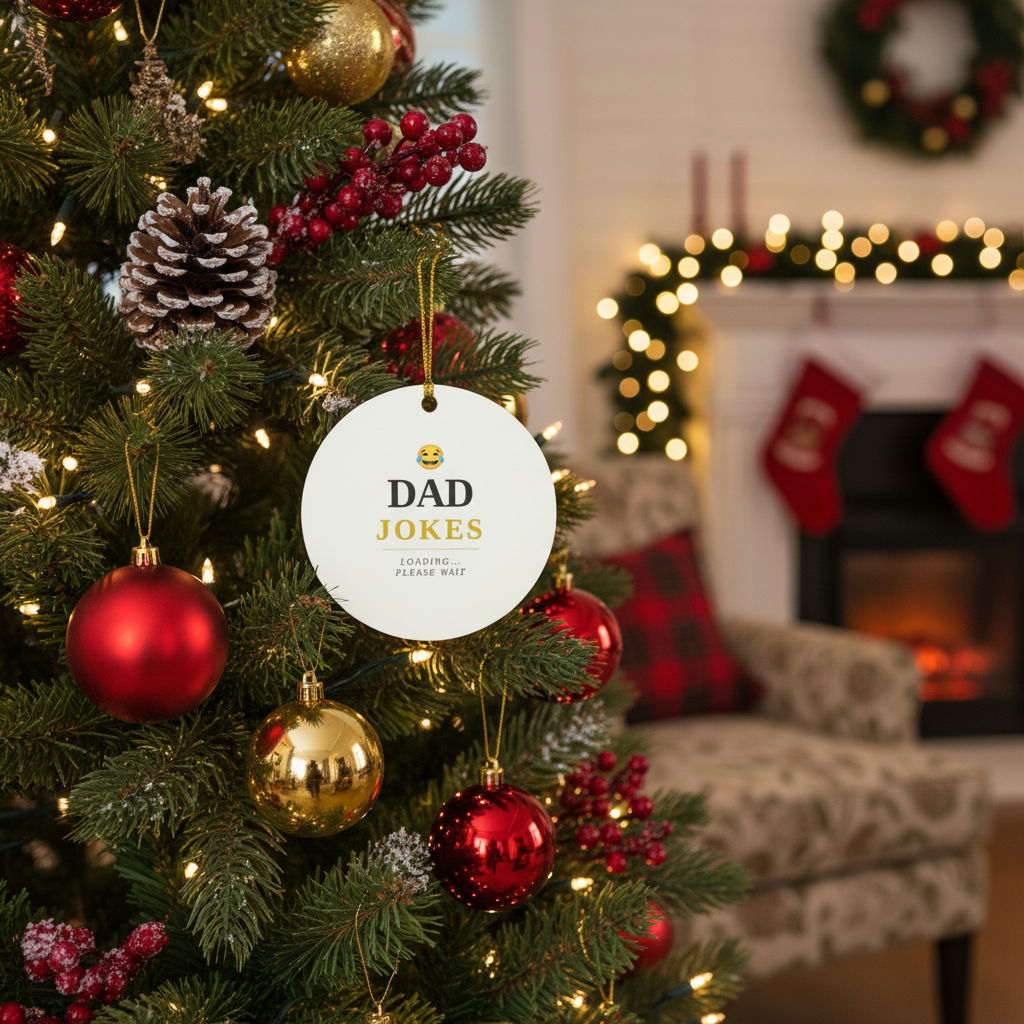 Dad Jokes Ornament