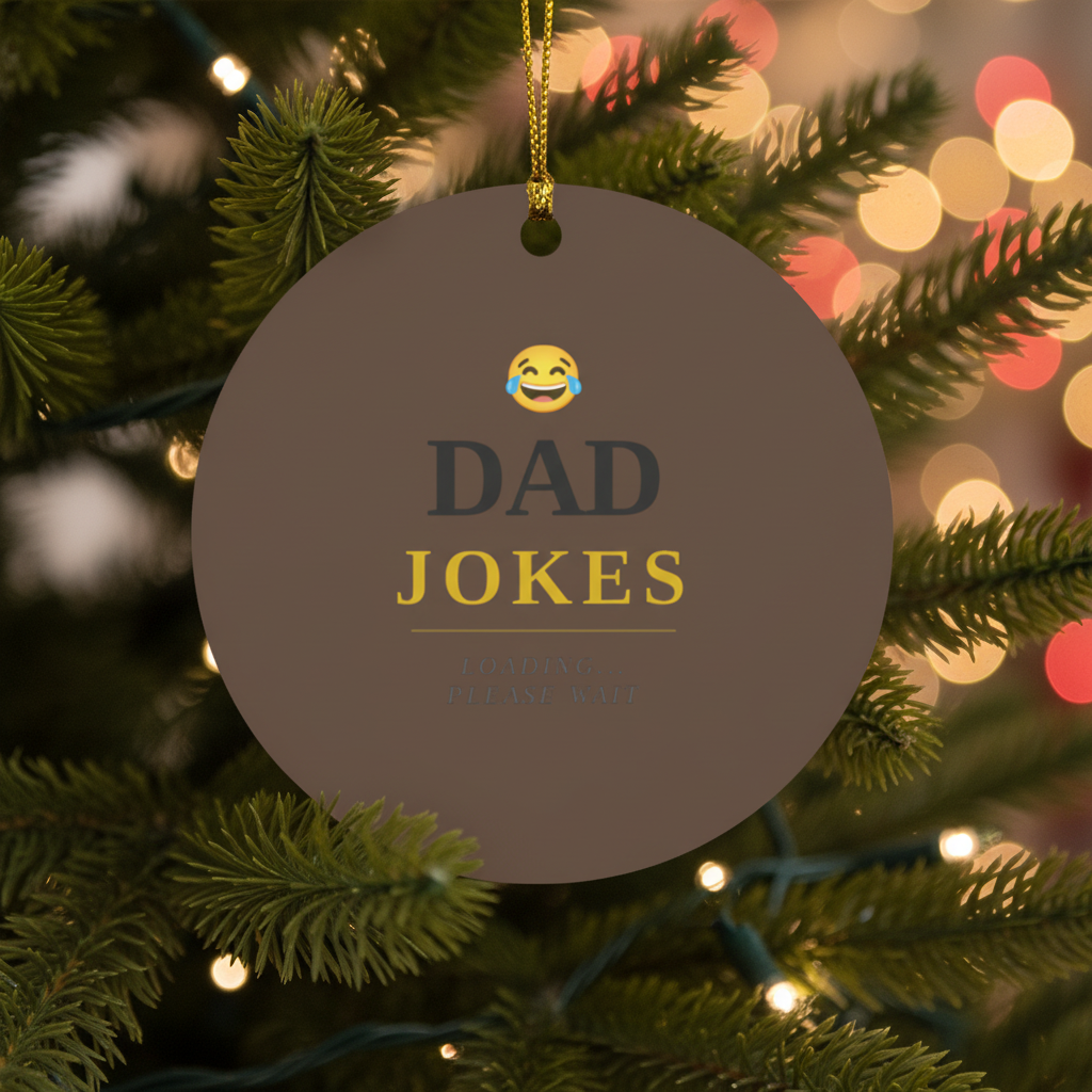Dad Jokes Ornament