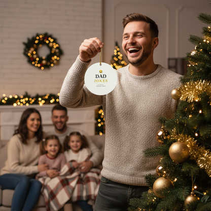 Dad Jokes Ornament