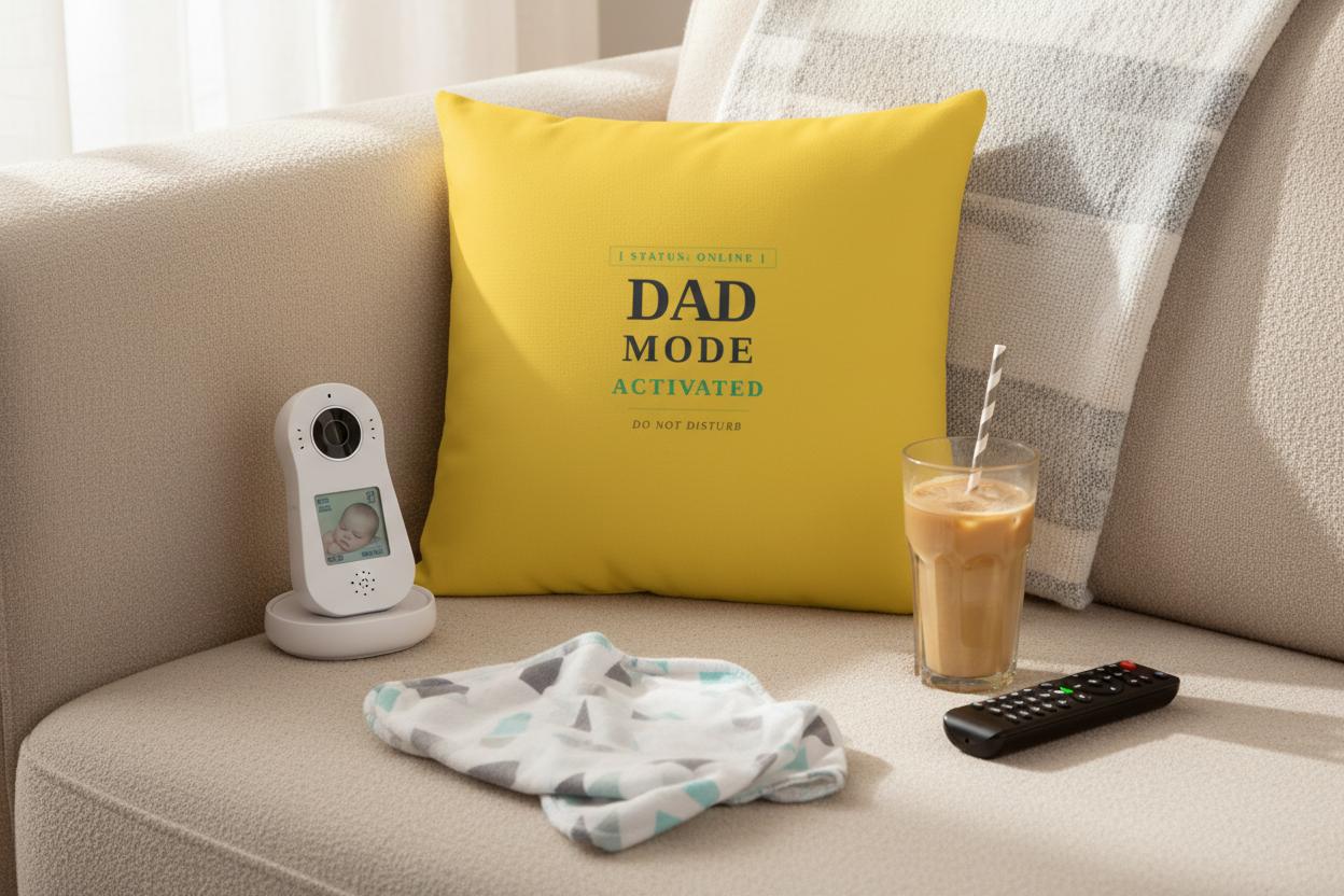 Dad Mode - Survival Kit Flat Lay