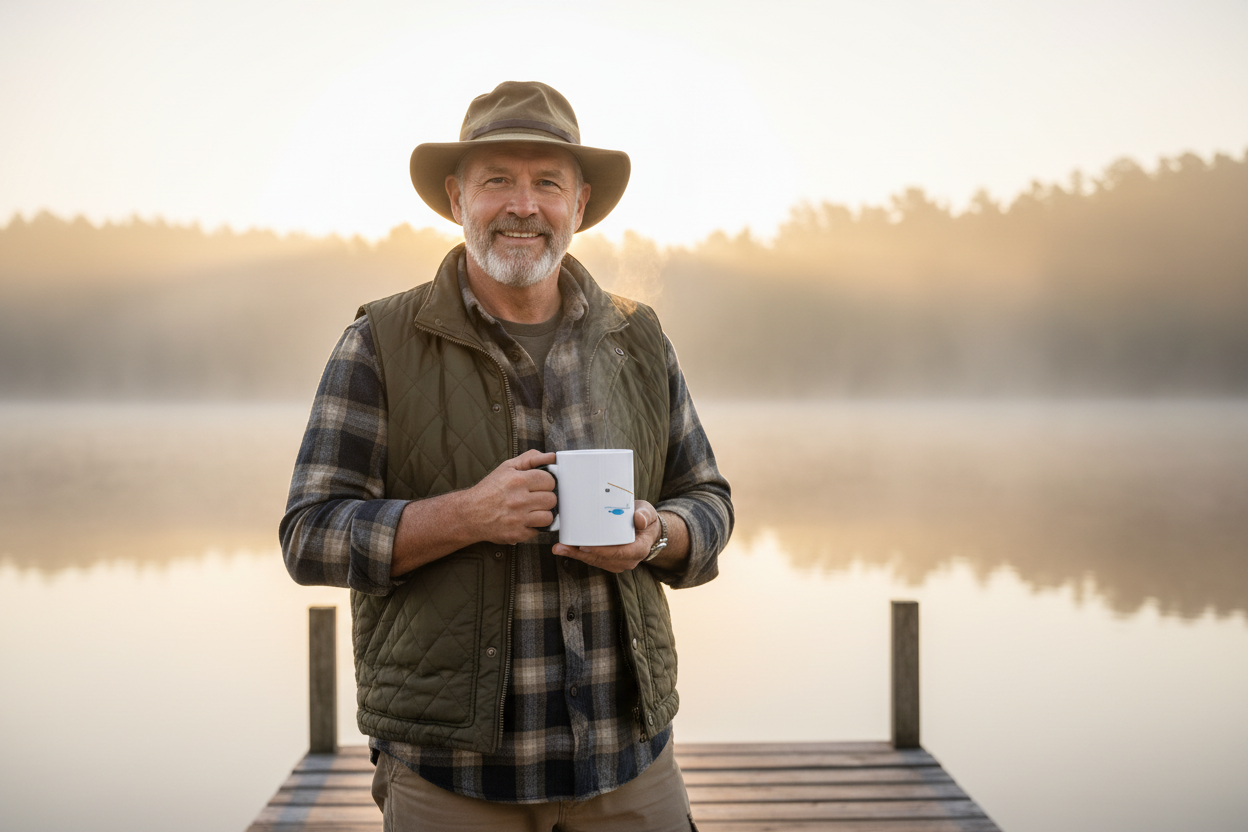 Fishing Dad Magic Mug