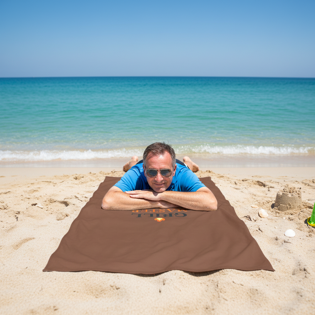 Grill Master Beach Towel