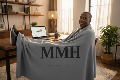 MMH Blanket - Gray Boss Mode