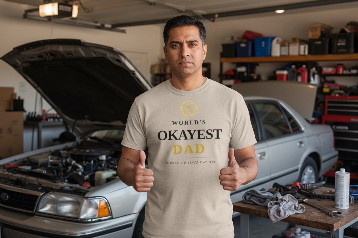 World's Okayest Dad T-Shirt